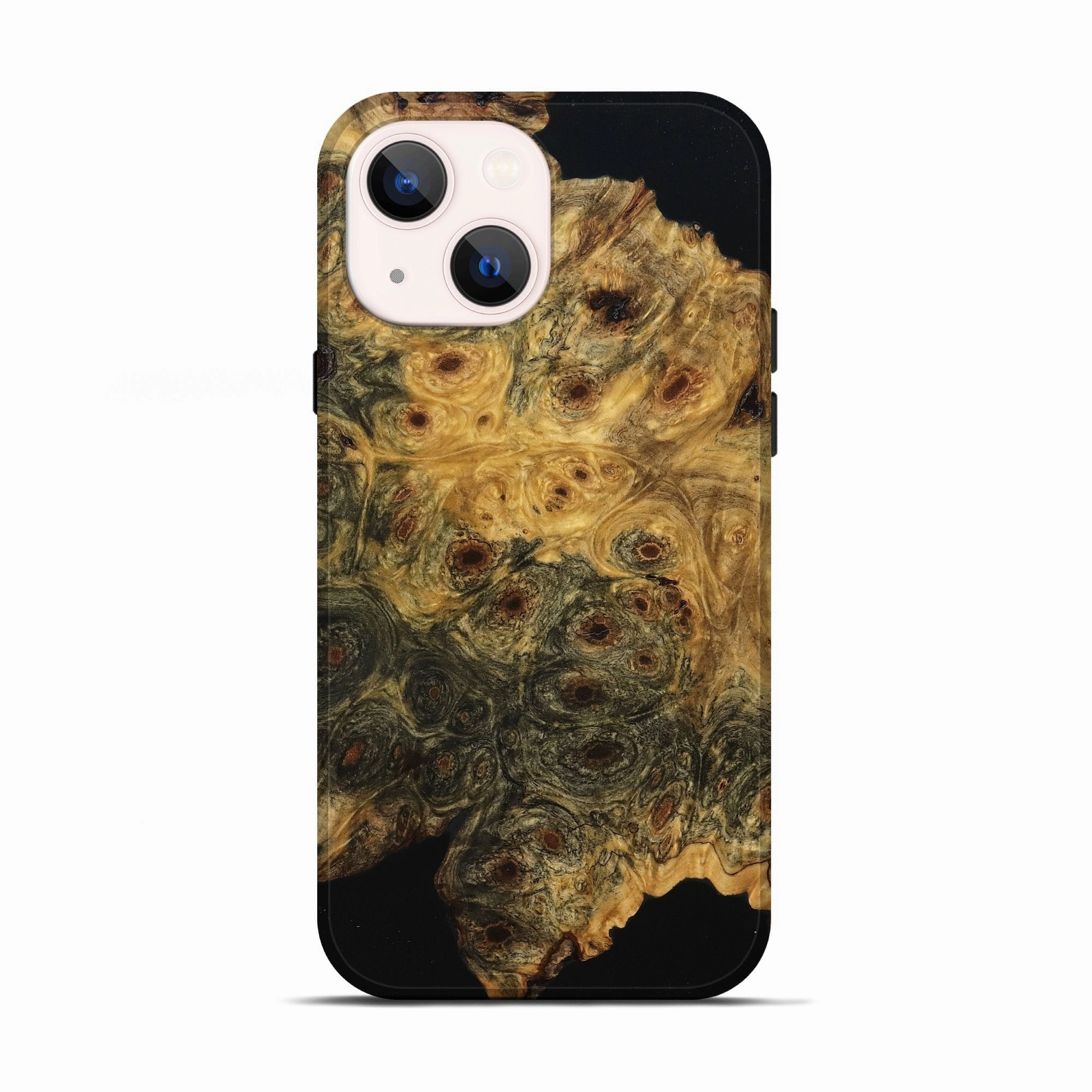 Iphone 13 Wood Live Edge Phone Case - Michell (Wood Burl, 777328) Dustproof Cover