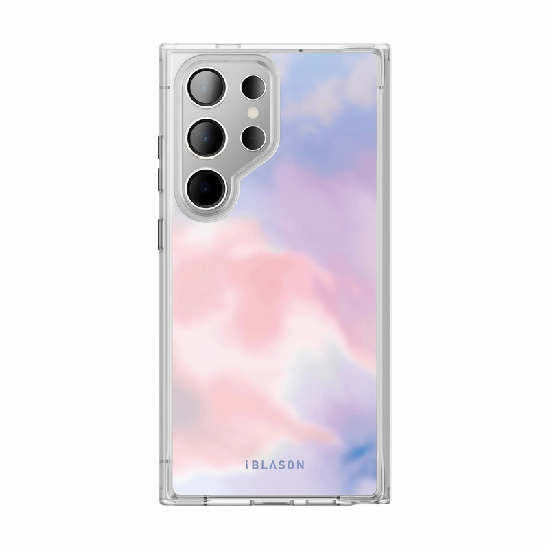 Scratch Proof Glass Galaxy S24 Ultra Halo Magsafe Cute Phone Case - Summer Nights