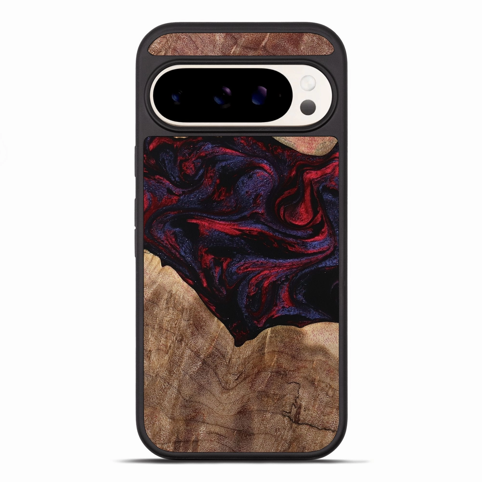 Protective Layer Pixel 10 Pro Xl Wood Phone Case - Dillan (Red, 768876)