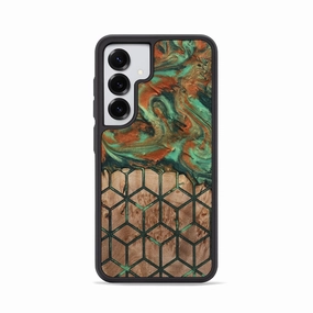 Anti Fingerprint Film Galaxy S25 Wood Phone Case - Kody (Pattern, 780192)
