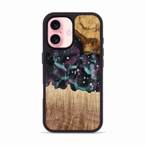 Iphone 16 Wood Phone Case - Suellen (Cosmos, 778739) HD Clarity