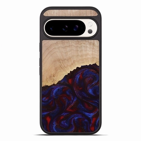 Easy Apply Pixel 10 Pro Xl Wood Phone Case - Alfredo (Red, 778555)