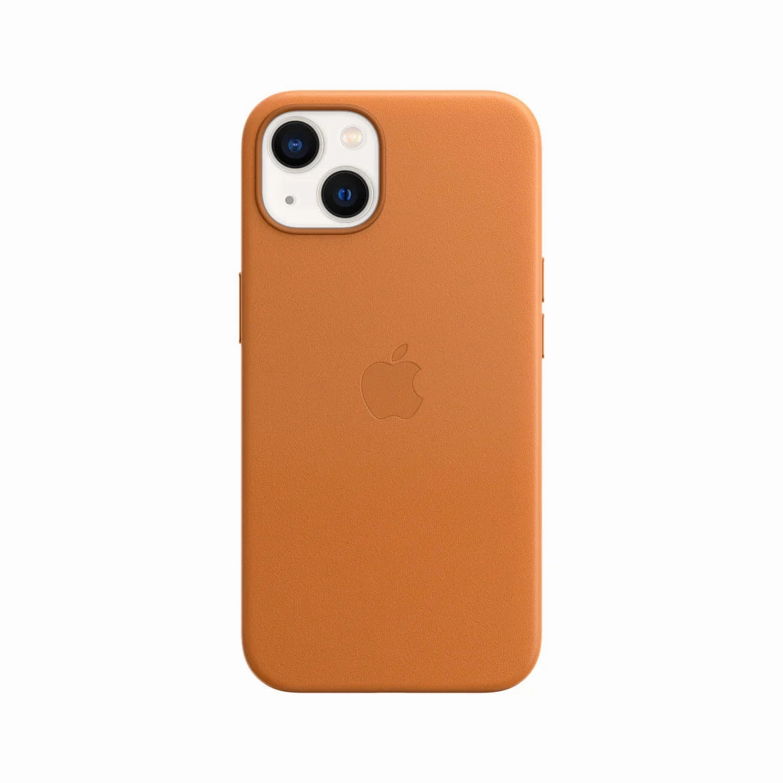 Anti Finger Smudge Film Ultra Thin Leather Case - Golden Brown - Iphone 15 Series