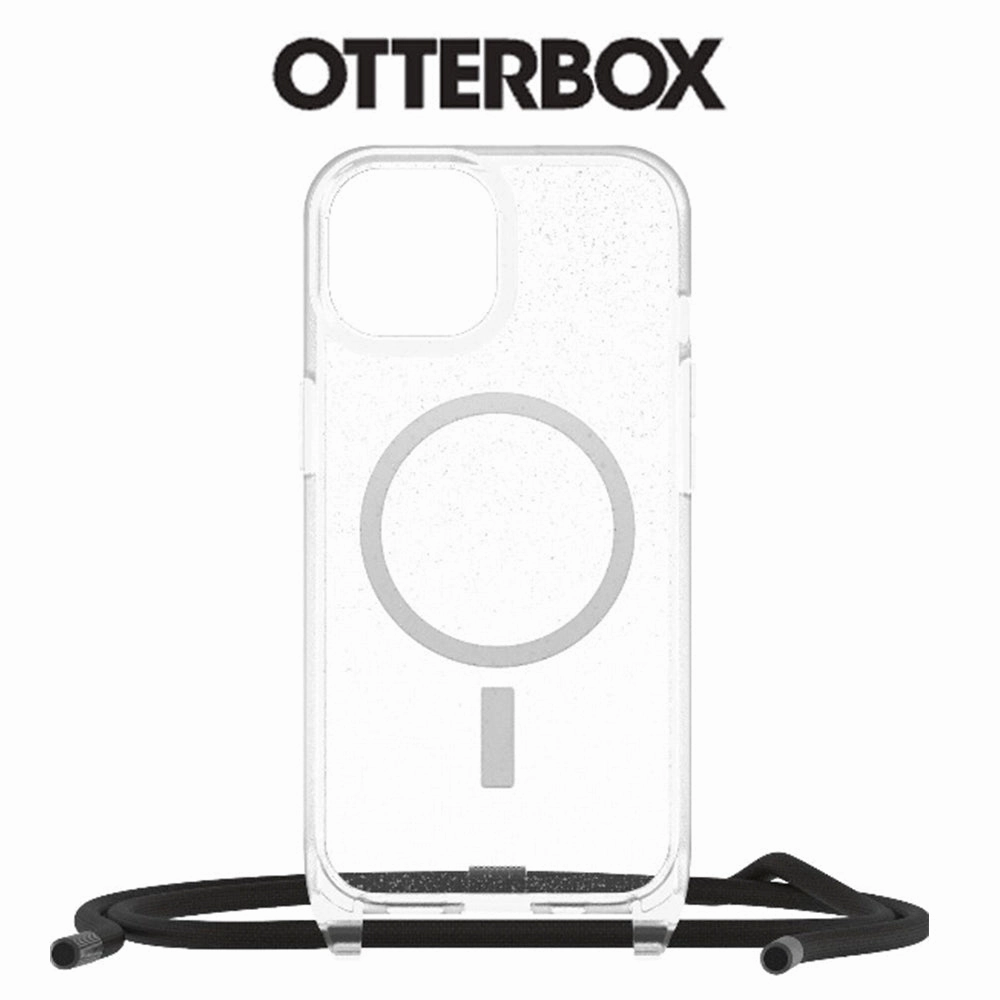 Otterbox Case For Iphone 15 Pro Max React Necklace Case Compatible With Magsafe Stardust Ultra Clear