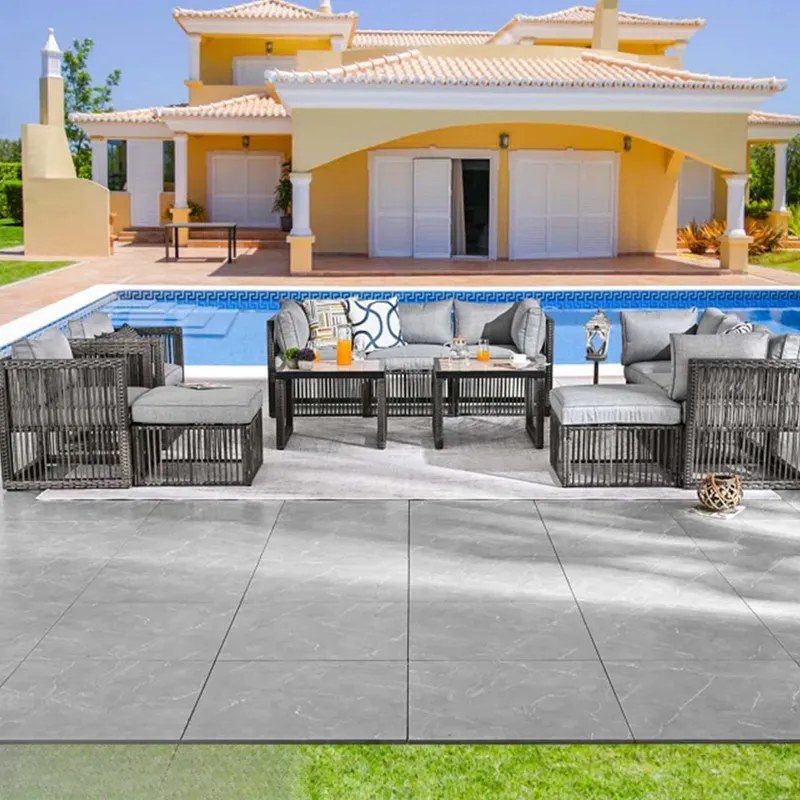Outdoor Corner Seating Set for 10 People from Miden Home OS-279-W