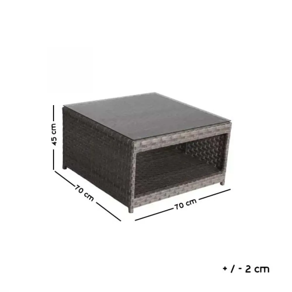 Outdoor Corner Seating Set for 10 People from Miden Home OS-Rt-095-W