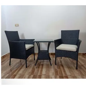Outdoor Seating Set for 2 People from Miden Home OS-202-W