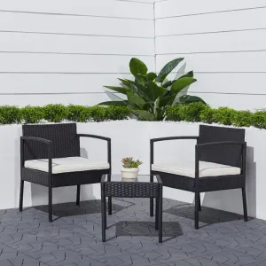 Outdoor Seating Set for 2 People from Miden Home OS-Rt-065-W