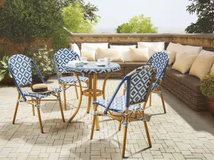 Outdoor Seating Set for 4 People from Miden Home OS-Rt-129