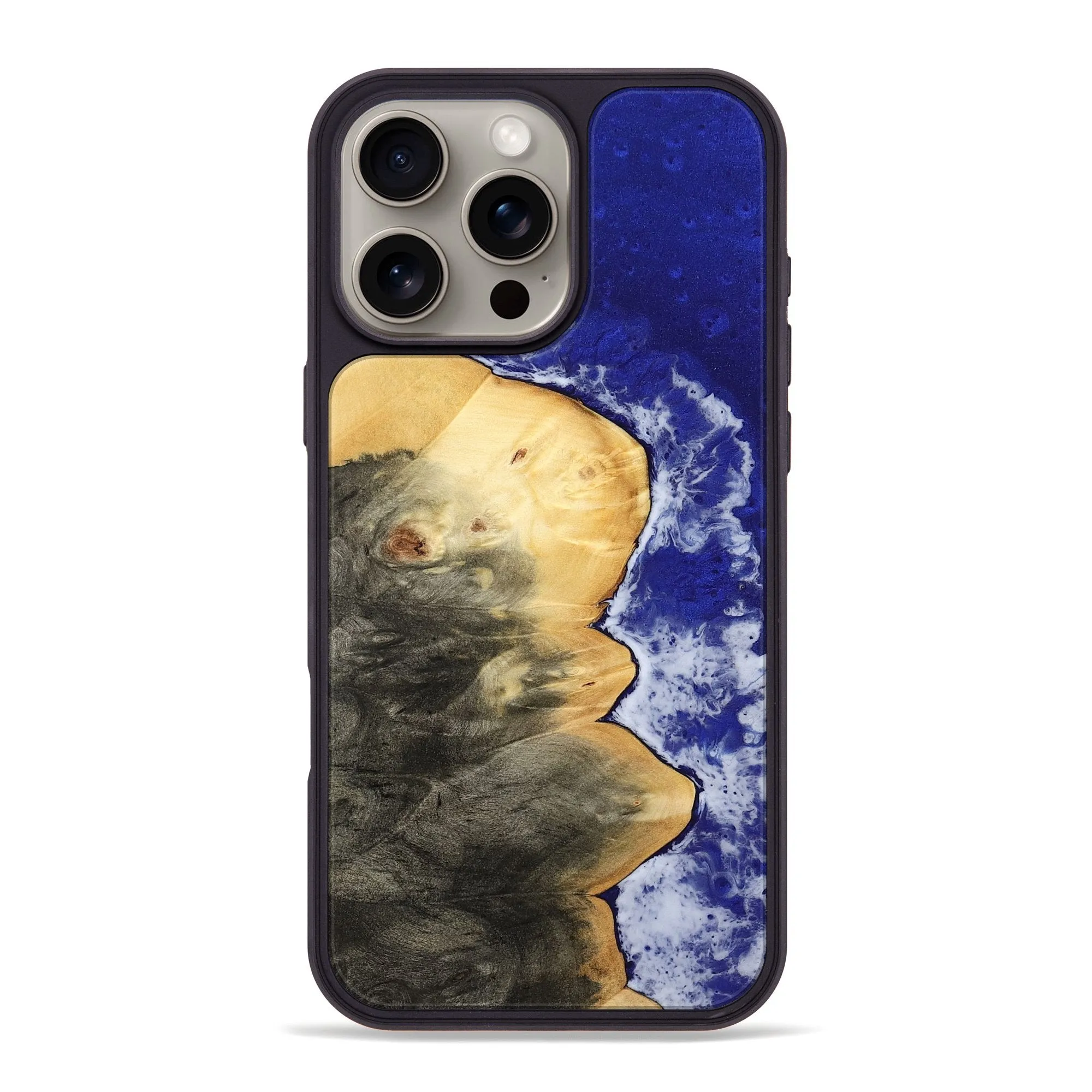 Rounded Edges Iphone 16 Pro Max Wood Phone Case - Dante (Coastal, 781074)