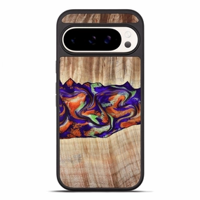 Anti Shock Screen Impact Resistant Pixel 10 Pro Xl Wood Phone Case - Reilly (Purple, 780152)
