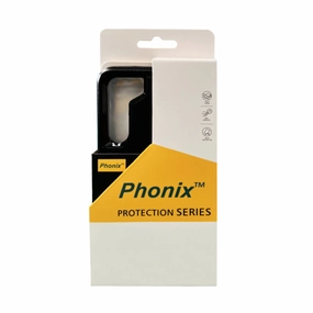 Phonix Black Armor Light Case For Samsung S23 Drop Resistant Easy Apply