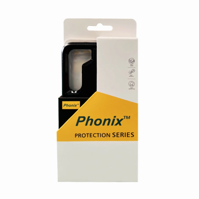 Phonix Black Armor Light Case For Samsung S23 Plus Anti Reflection Anti Reflection Screen