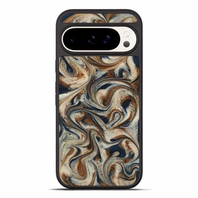 Protective Film Raised Edges Pixel 10 Pro Xl Resinart Phone Case - Darrius (Teal & Gold, 777900)