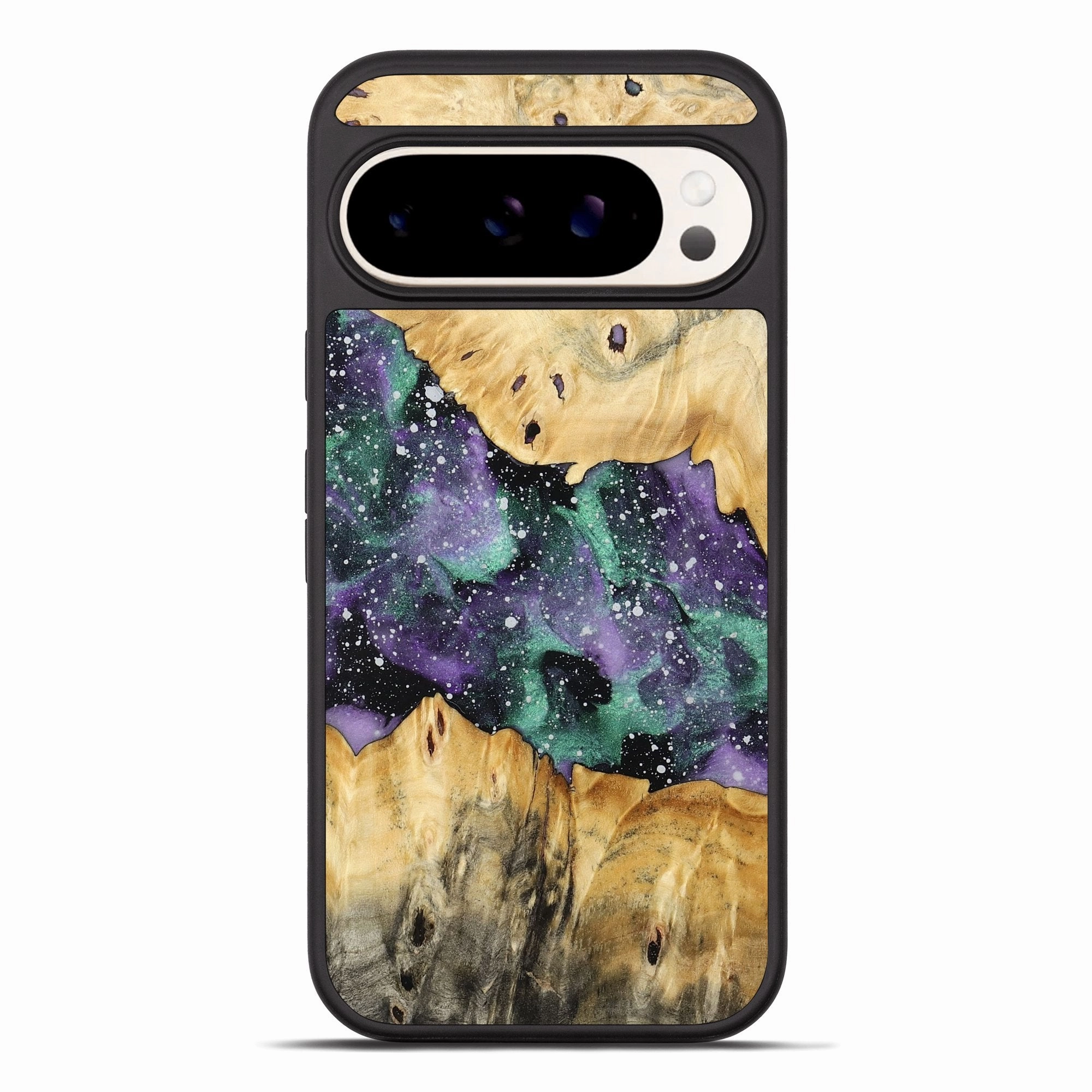 Pixel 10 Pro Xl Wood Phone Case - Adelia (Cosmos, 774819) Scratch Proof Glass Anti Blue Light