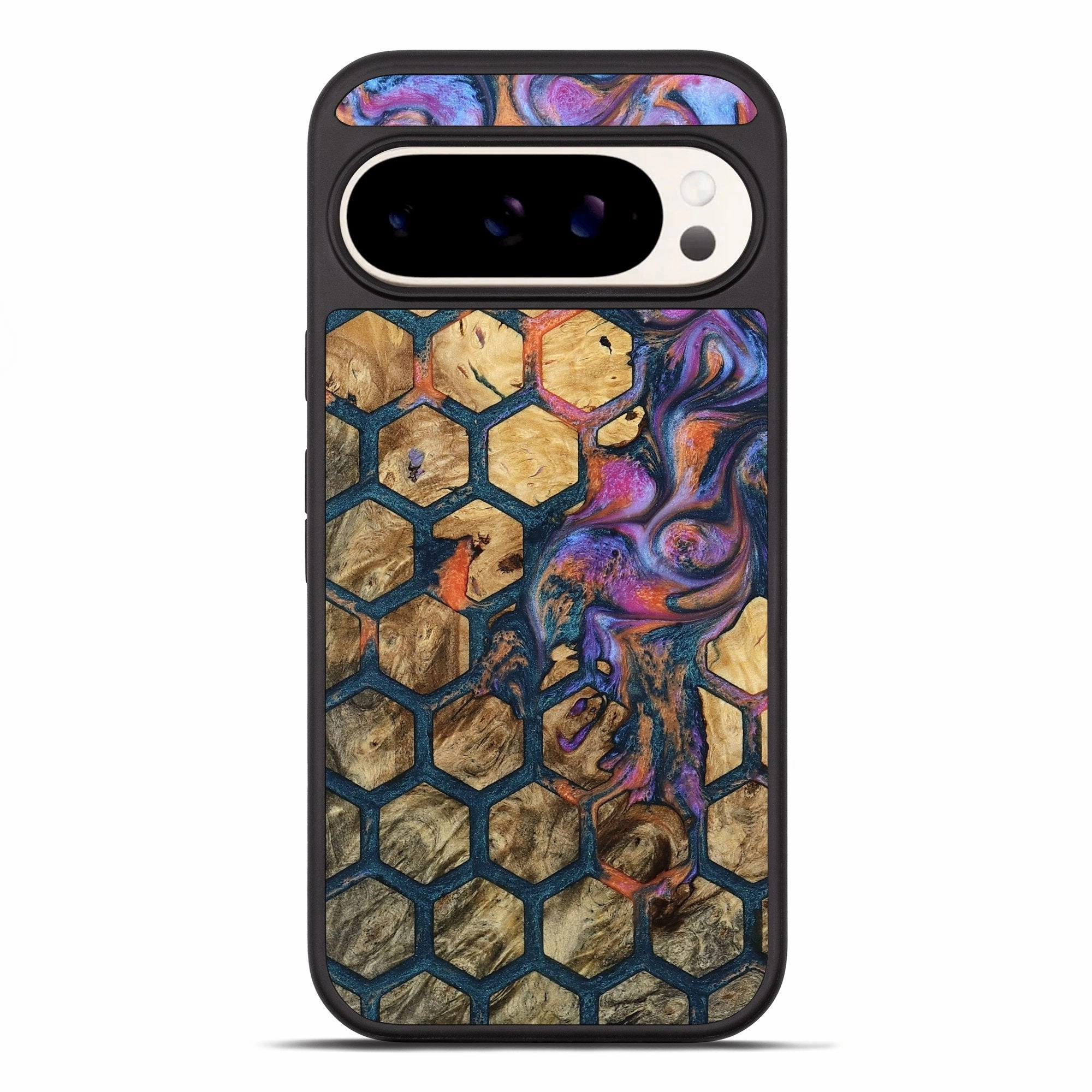 Smooth Surface Fingerprint Resistant Screen Pixel 10 Pro Xl Wood Phone Case - Ahmir (Pattern, 781751)
