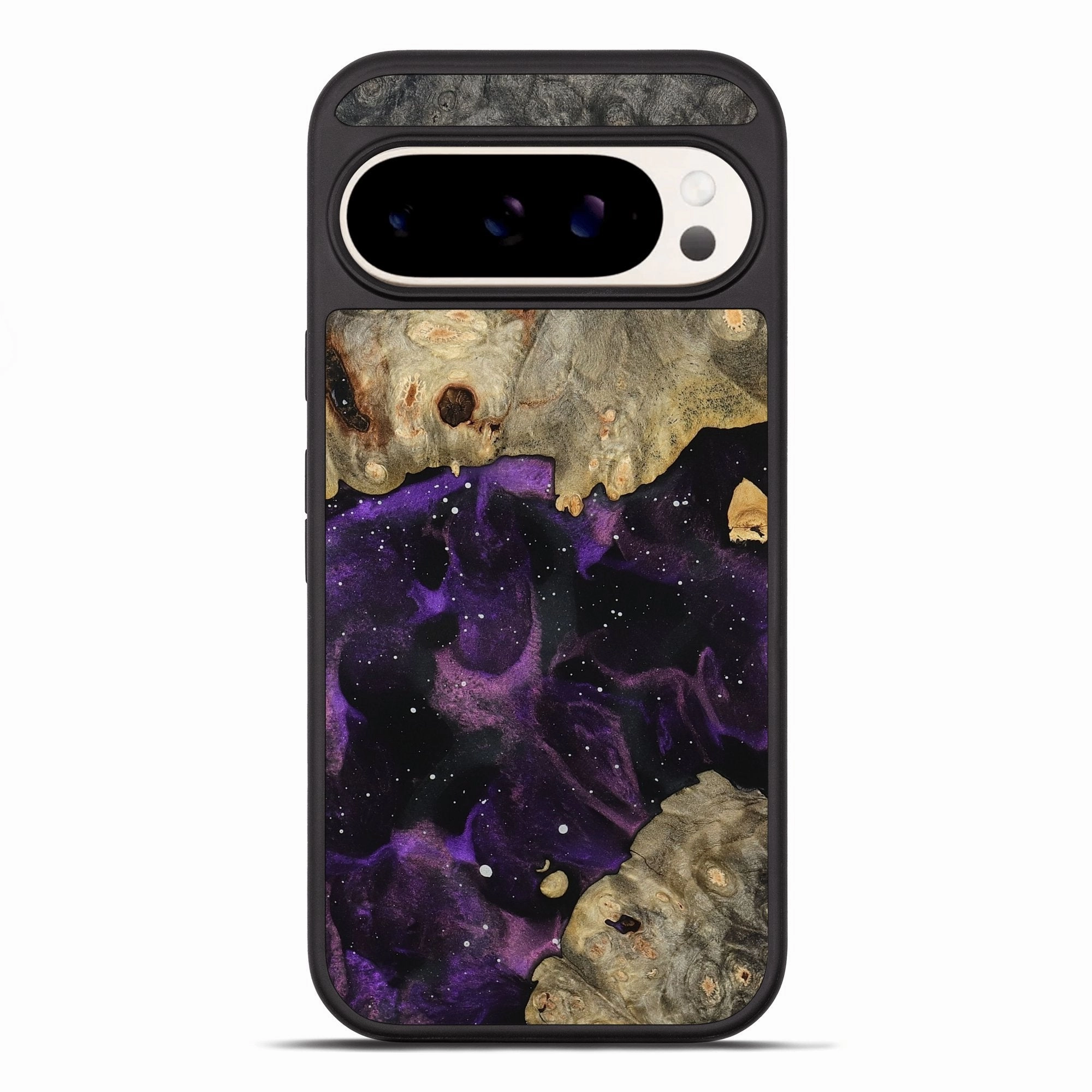 Pixel 10 Pro Xl Wood Phone Case - Akeem (Cosmos, 781917) HD Screen Protector Slim Screen Protector