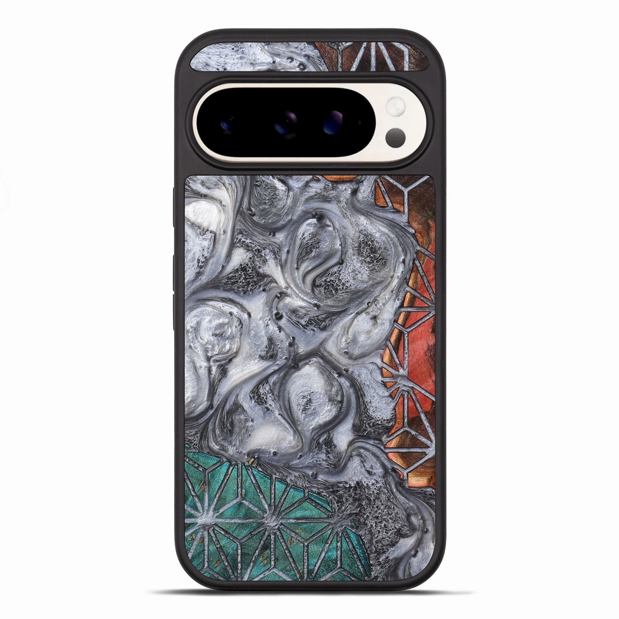 Pixel 10 Pro Xl Wood Phone Case - Alethea (Pattern, 781559) Anti Fingerprint Film HD Screen Protector
