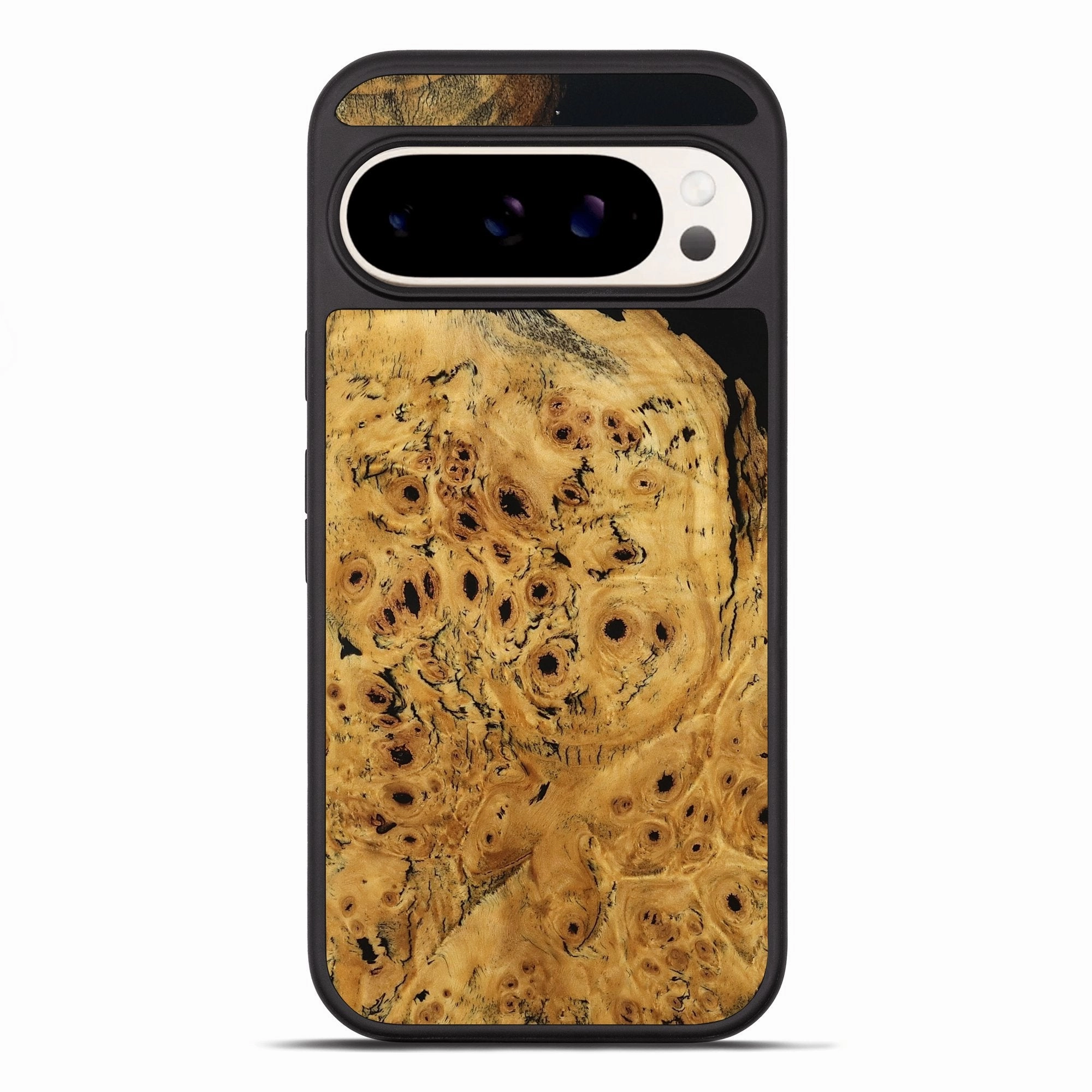 Pixel 10 Pro Xl Wood Phone Case - Almeda (Wood Burl, 779323) Water Resistant