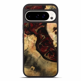 Protective Film Crystal Clear Screen Pixel 10 Pro Xl Wood Phone Case - Alvina (Red, 775684)