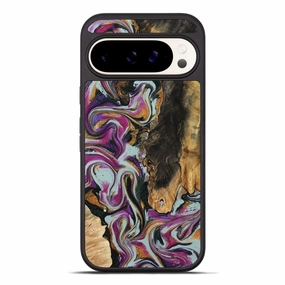 Anti Shock Film Pixel 10 Pro Xl Wood Phone Case - Amari (Green, 778019)