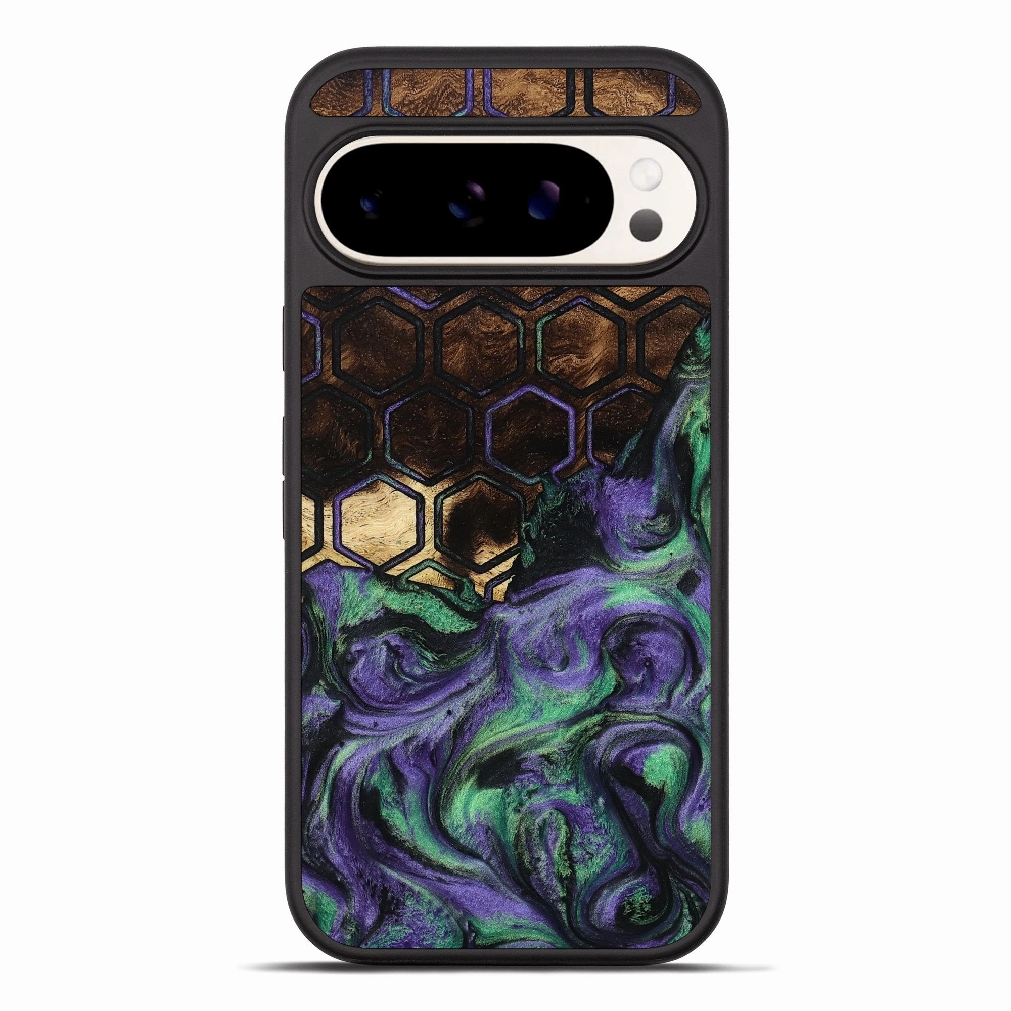 Case Friendly Glass Anti Scratch Shield Pixel 10 Pro Xl Wood Phone Case - Amelie (Pattern, 781047)
