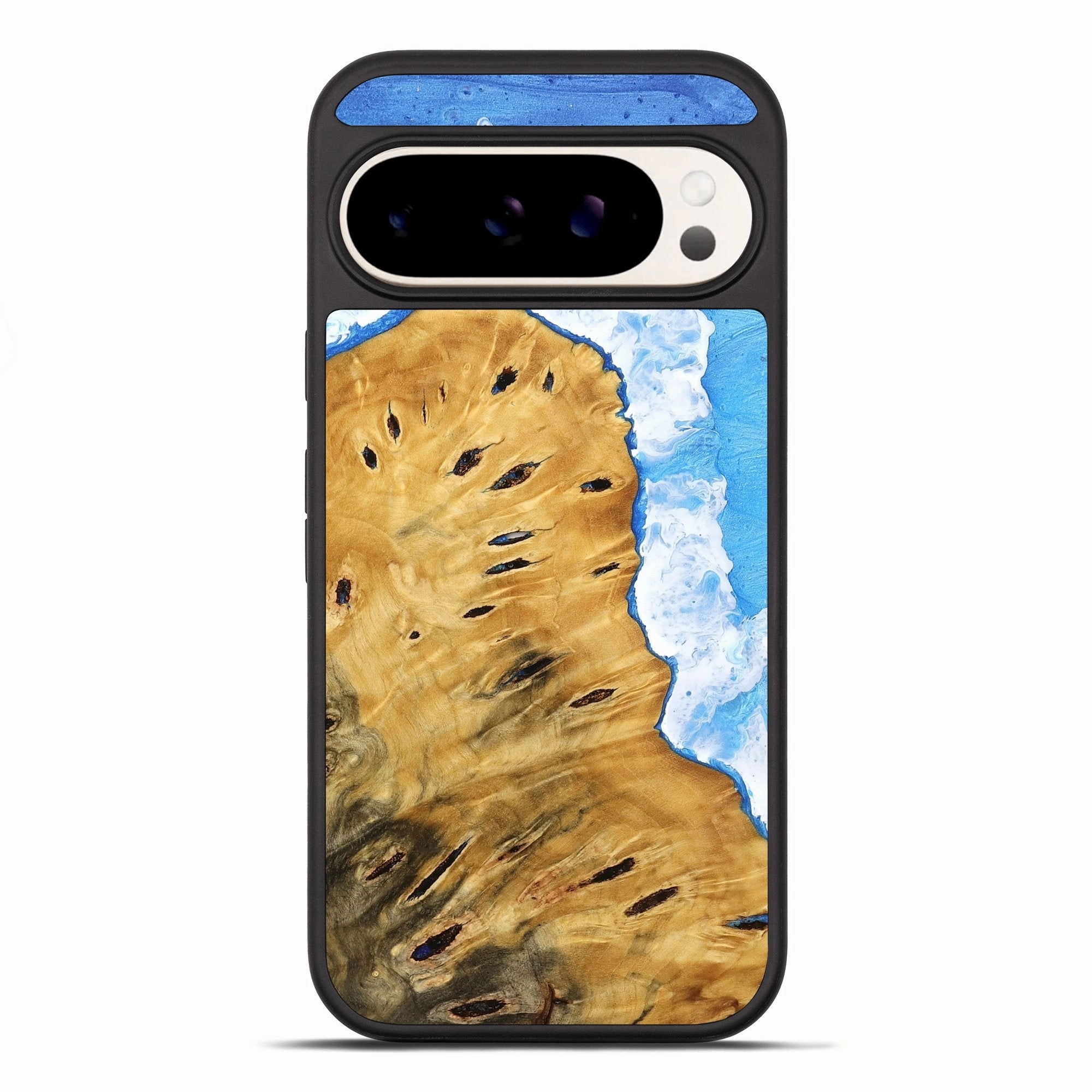 Pixel 10 Pro Xl Wood Phone Case - Analia (Coastal, 773860) Protective Cover Anti Fingerprint Coating