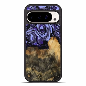 Pixel 10 Pro Xl Wood Phone Case - Anaya (Purple, 769967) Case Friendly Anti Scratch Shield
