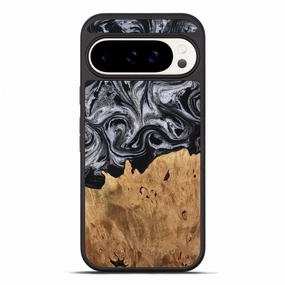 Anti Reflection Shock Proof Film Pixel 10 Pro Xl Wood Phone Case - Angus (Black & White, 778562)