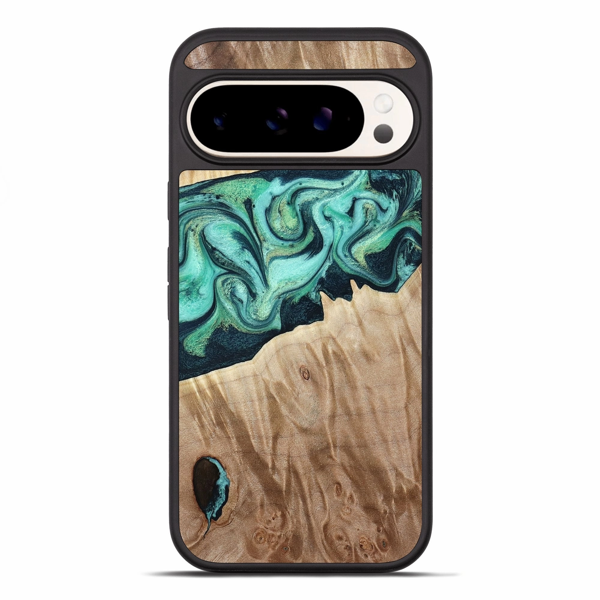 Anti Scratch Coating Screen Guard Pixel 10 Pro Xl Wood Phone Case - Arrie (Green, 781763)