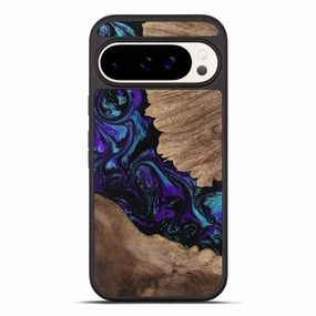 Anti Fingerprint Coating Pixel 10 Pro Xl Wood Phone Case - Bobbye (Purple, 767715)