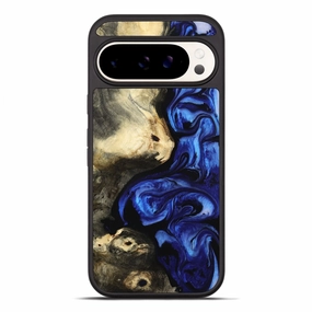 Shock Guard Anti Finger Smudge Film Pixel 10 Pro Xl Wood Phone Case - Branden (Blue, 781787)