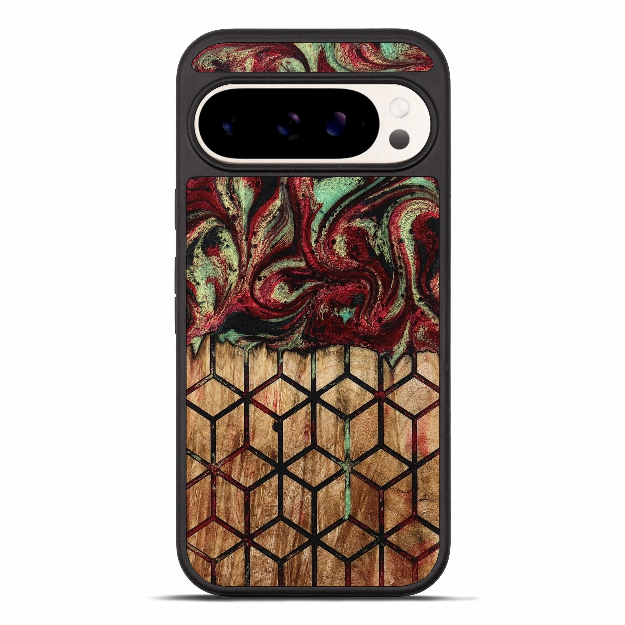 Ultra Slim Protector Anti Fingerprint Shield Pixel 10 Pro Xl Wood Phone Case - Breonna (Pattern, 776724)