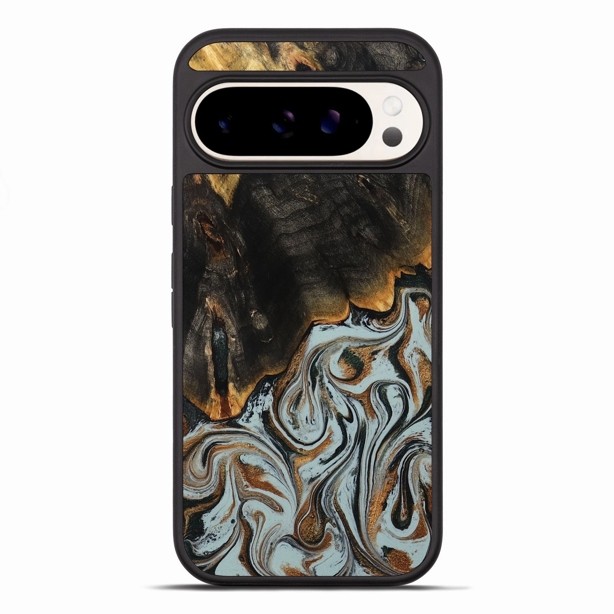 Anti Oil Film Anti Fingerprint Screen Pixel 10 Pro Xl Wood Phone Case - Callum (Green, 778682)