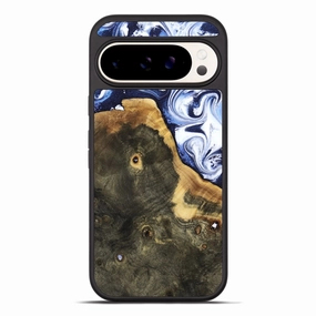 HD Screen Protector Anti Finger Mark Pixel 10 Pro Xl Wood Phone Case - Carla (Blue, 764141)