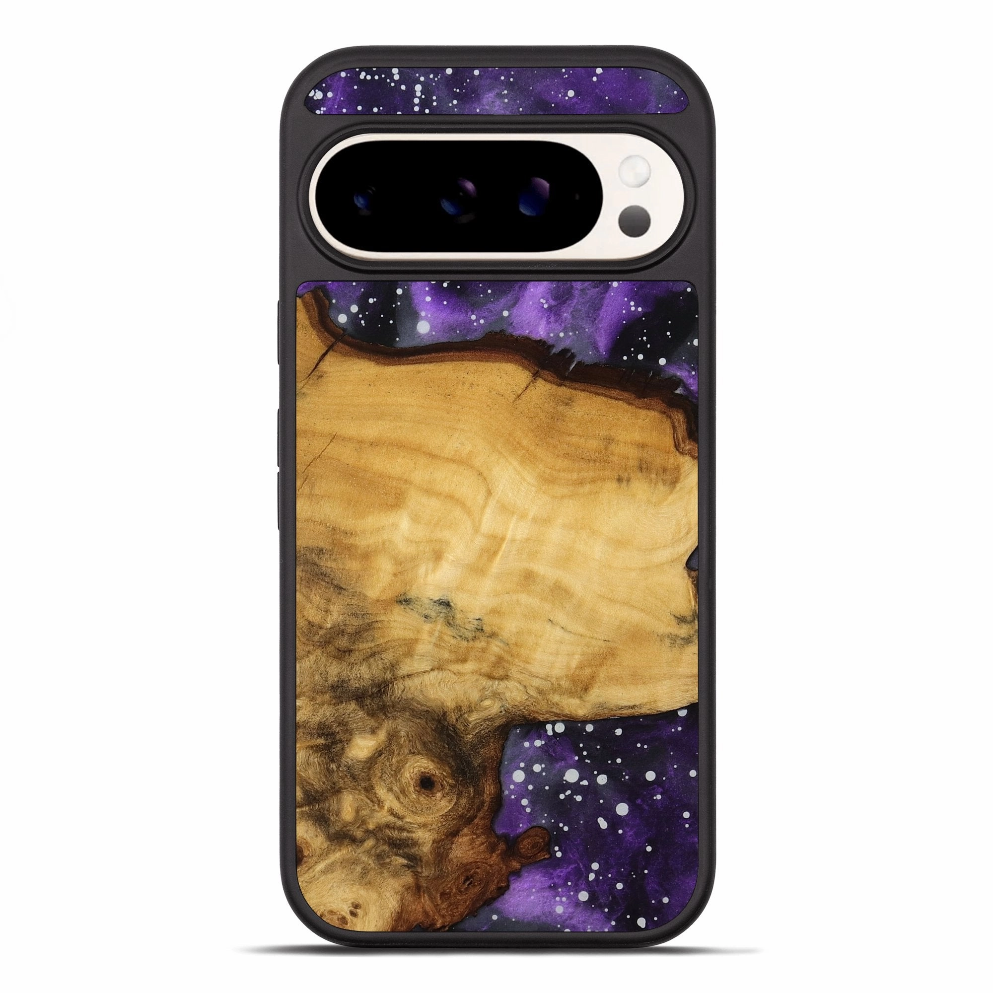 Pixel 10 Pro Xl Wood Phone Case - Cecilia (Cosmos, 775063) Scratch Resistant Coating Anti Finger Streak
