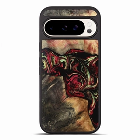 Pixel 10 Pro Xl Wood Phone Case - Cher (Red, 768502) Smooth Touch Film Anti Finger Grease Film