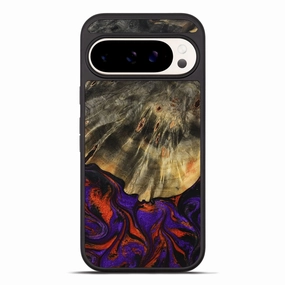 Fingerprint Repellent Fingerprint Resistant Pixel 10 Pro Xl Wood Phone Case - Christa (Purple, 777022)