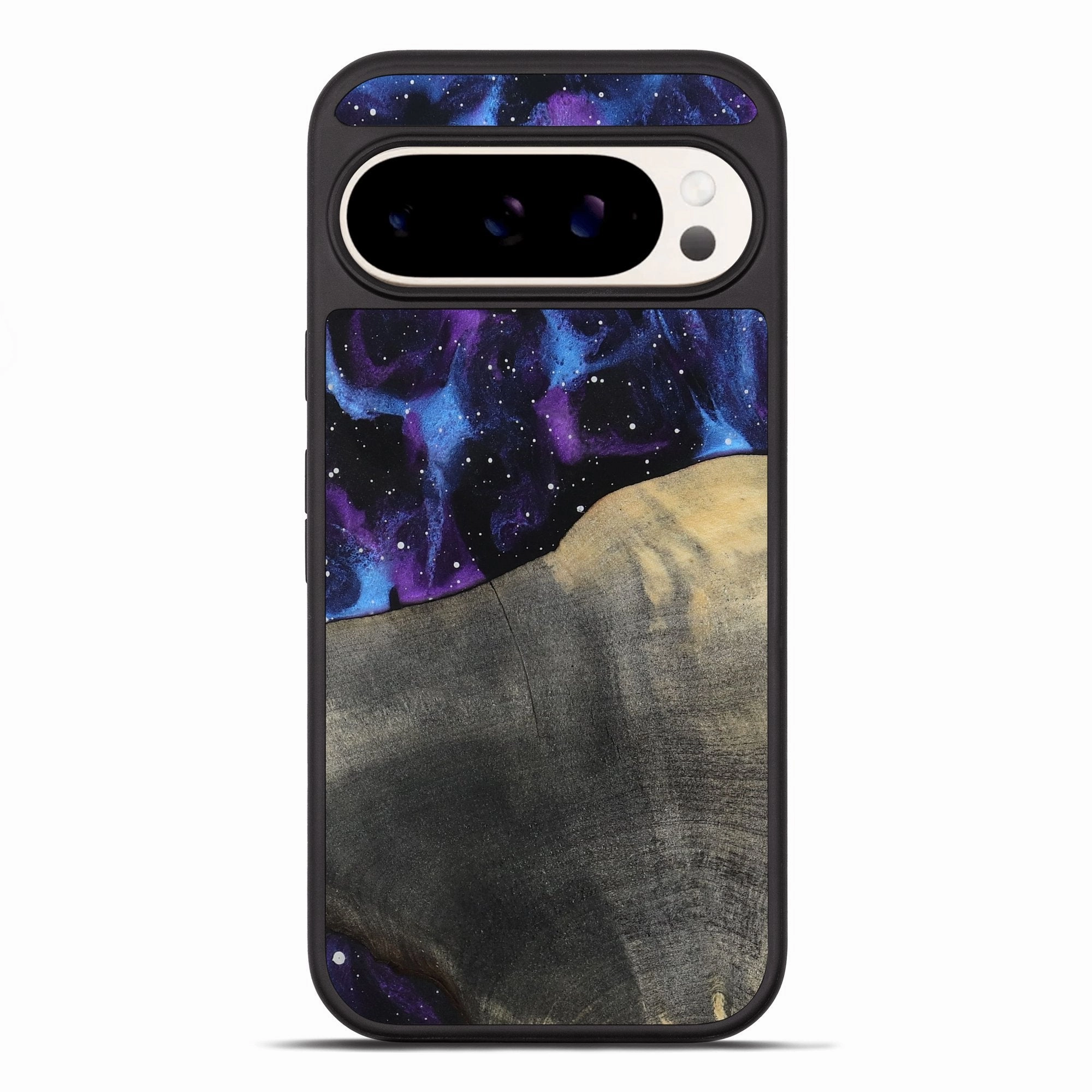 Pixel 10 Pro Xl Wood Phone Case - Ciji (Cosmos, 781916) Edge to Edge Protection Easy Installation