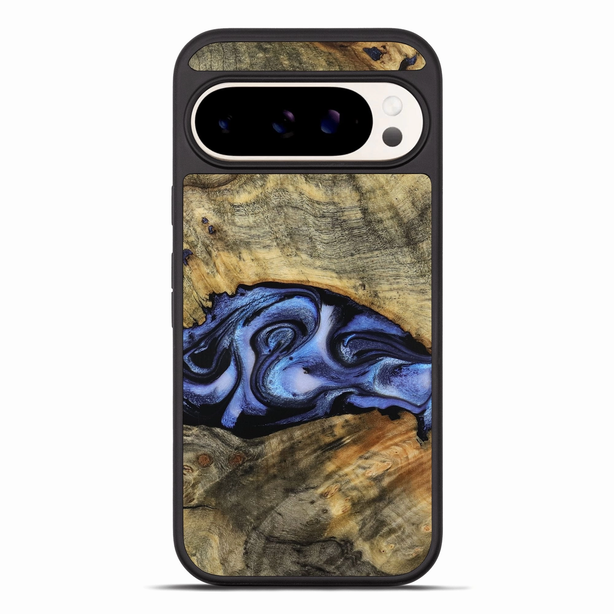 Ultra Slim Protector Pixel 10 Pro Xl Wood Phone Case - Clem (Blue, 770151)