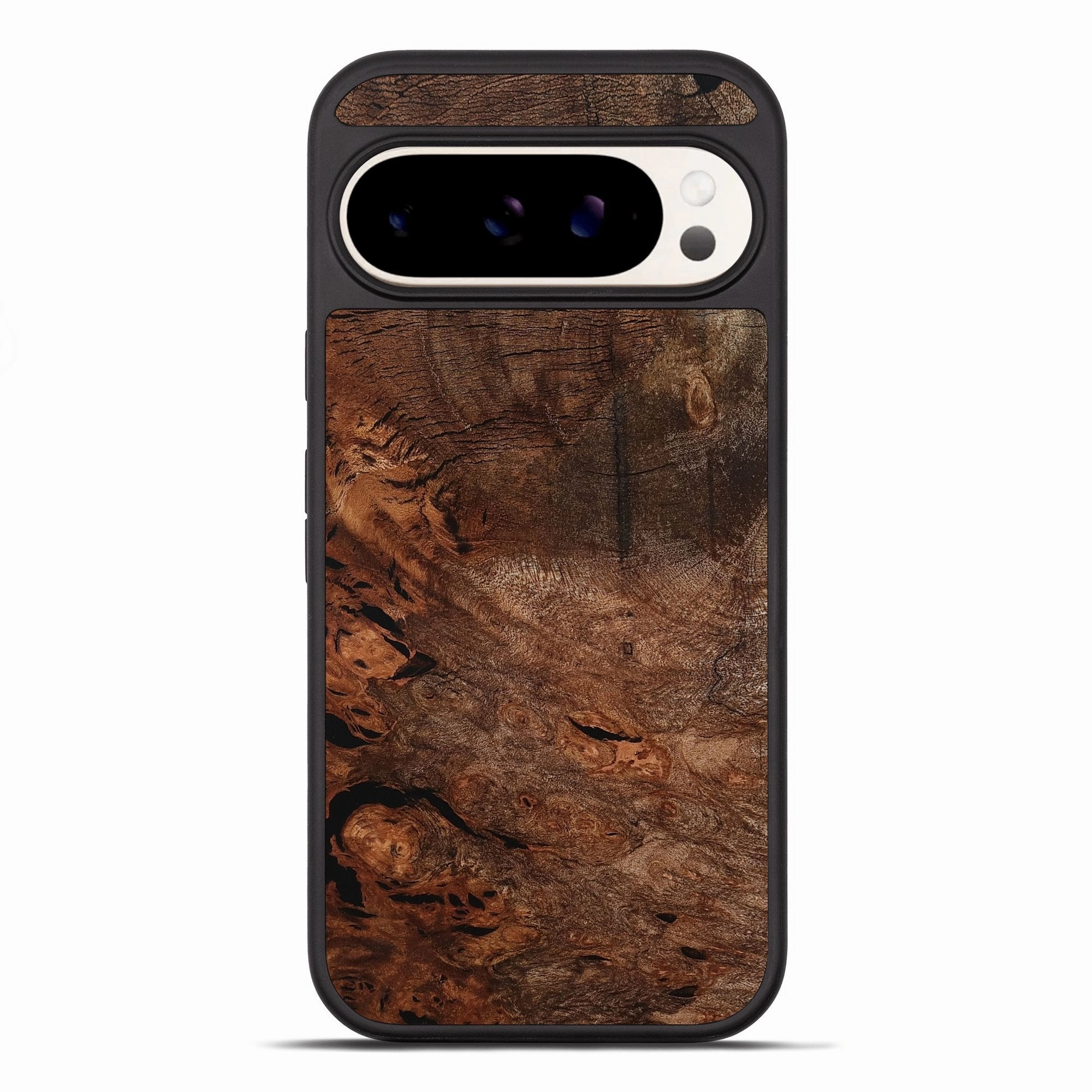 Pixel 10 Pro Xl Wood Phone Case - Della (Wood Burl, 781893) Reinforced Corners