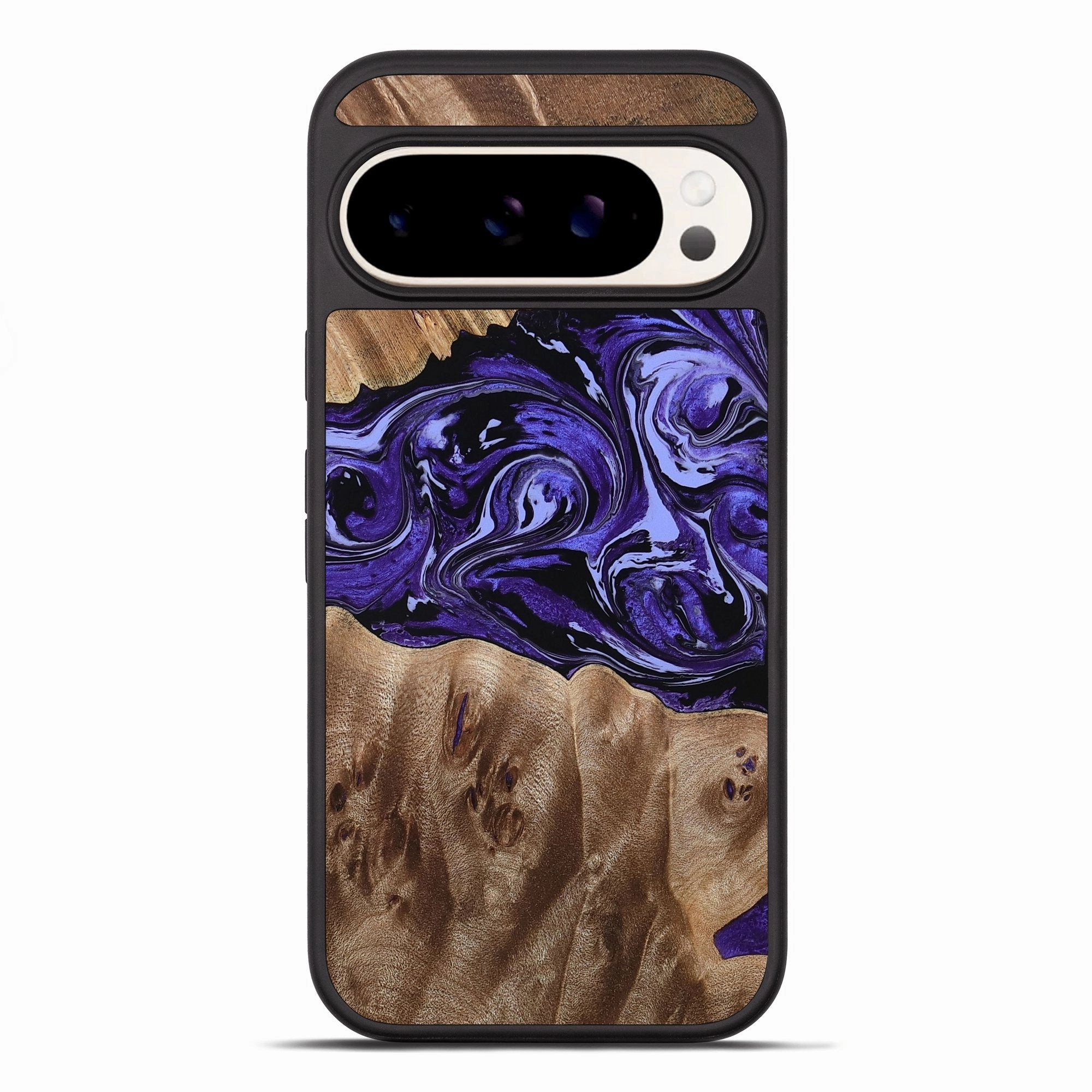 Anti Scratch Screen Pixel 10 Pro Xl Wood Phone Case - Denis (Purple, 769925)