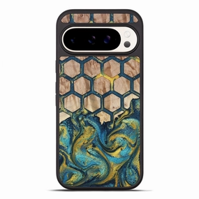 Pixel 10 Pro Xl Wood Phone Case - Deshawn (Pattern, 781689) Shock Absorbing Shock Guard