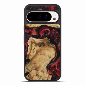 Scratch Protection Pixel 10 Pro Xl Wood Phone Case - Dona (Red, 781665)