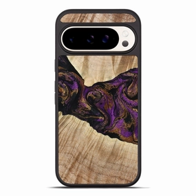 Pixel 10 Pro Xl Wood Phone Case - Dorla (Purple, 778269) Anti Scratch Coating Anti Dust