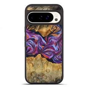 Screen Defense Pixel 10 Pro Xl Wood Phone Case - Elma (Blue, 780057)