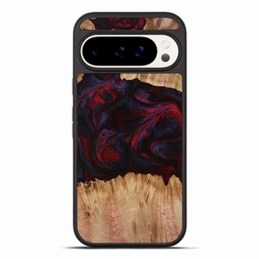 Pixel 10 Pro Xl Wood Phone Case - Ernst (Red, 773299) Anti Fingerprint Film