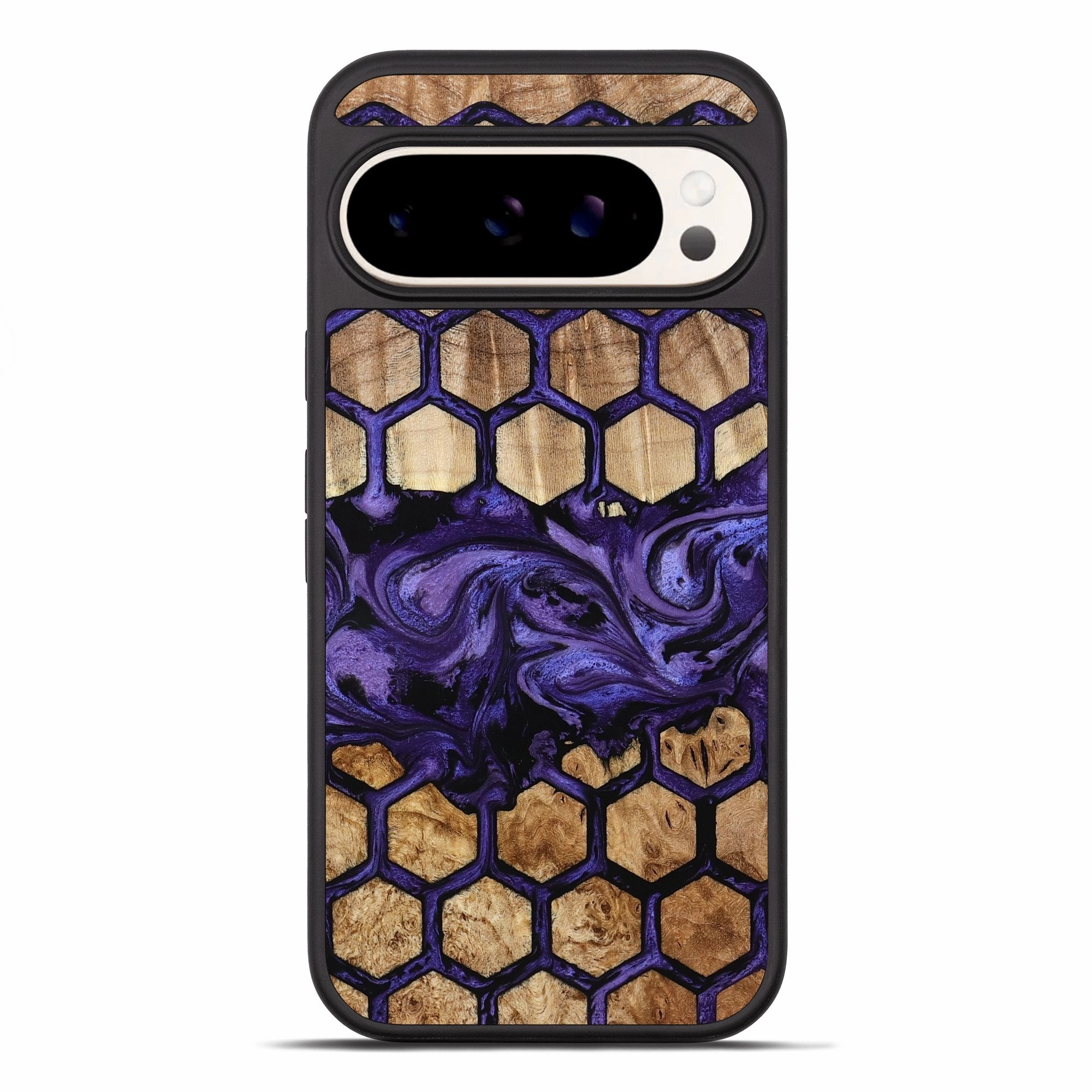 Pixel 10 Pro Xl Wood Phone Case - Ettie (Pattern, 775905) Fingerprint Free Anti Fingerprint Coating