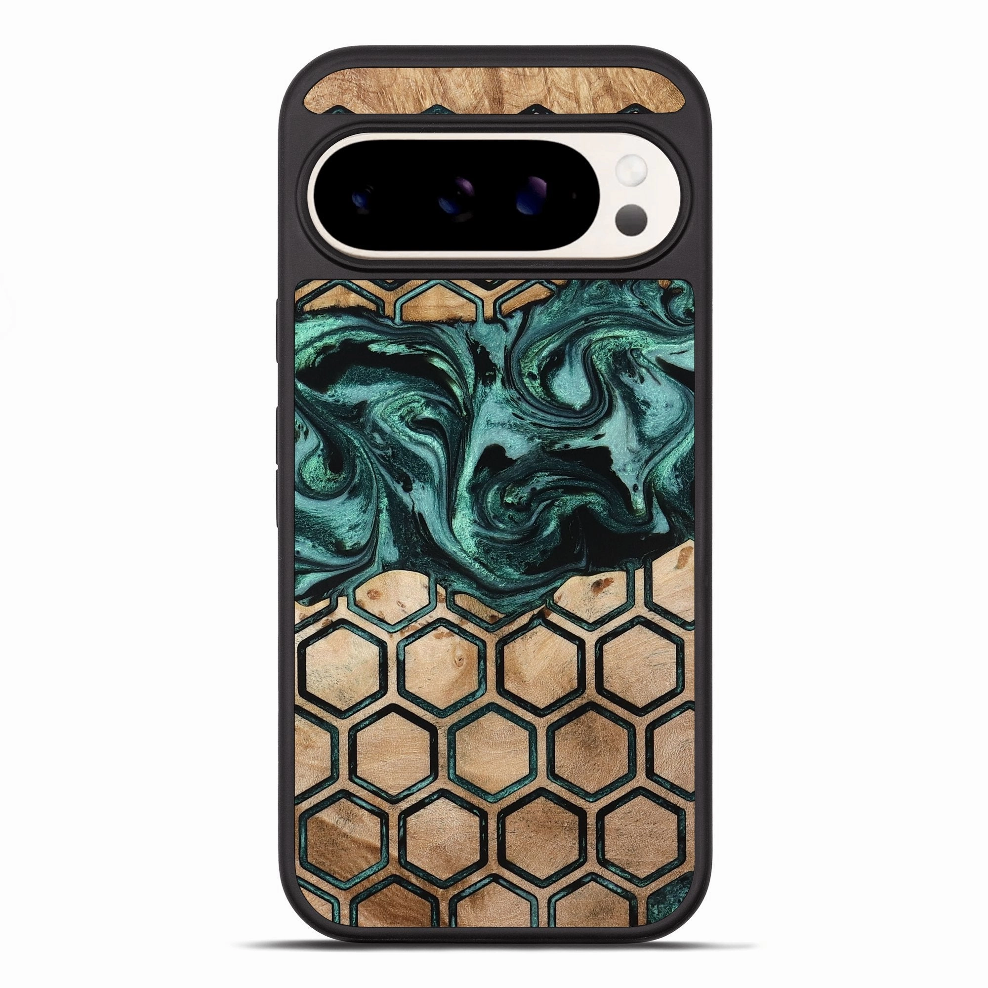 Pixel 10 Pro Xl Wood Phone Case - Evie (Pattern, 776021) Smooth Touch Film Tempered Glass