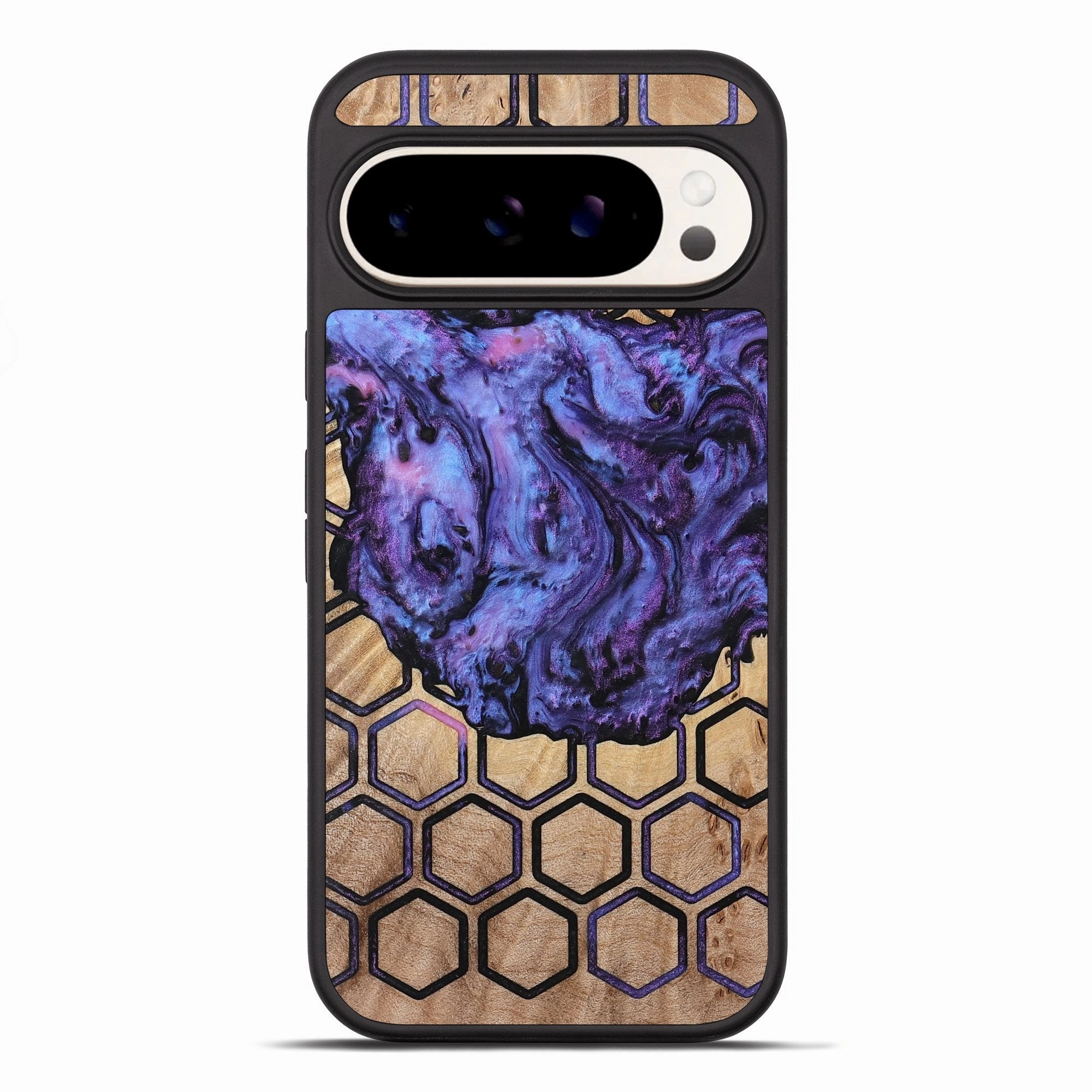 Crystal Clear Screen Pixel 10 Pro Xl Wood Phone Case - Flora (Pattern, 776351)